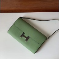 Hermes constance to go bag in epsom leather kiwi