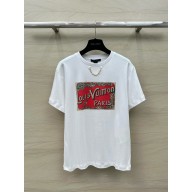 LOUIS VUITTON LV Travel Stamp T-Shirt 1AFN08 2024