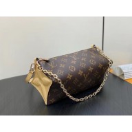 LOUIS VUITTON BLOOM POUCH IN Monogram canvas Banana Yellow M11672 2024