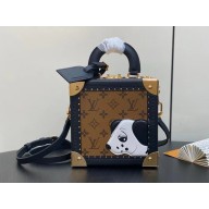 LOUIS VUITTON Mini Square Trunk Leopard M11206 2024