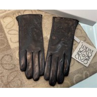 Loewe black sheepskin golves 2024