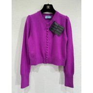 Prada Cashmere cardigan P25N16 Azalea Red 2024 