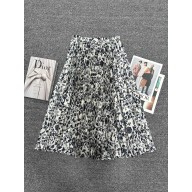 Dior pleated mid-length skirt 2025