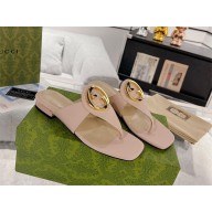 Gucci Blondie thong sandals 739048 nude 2023