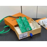 louis vuitton Card Holder Necklace GREEN M83153 2024