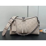 louis vuitton hand it all PM bag in mahina leather CREAM 2024