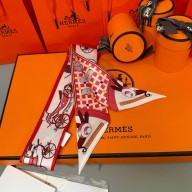 Hermes Twilly Silk Scarf 5x86cm 250220 02 2025