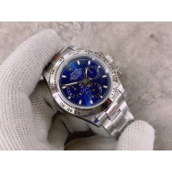 ROLEX DAYTONA WATCH 40MM blue/silver