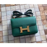 Hermes Constance 18/23 Bag in original Epsom Leather  Malachite
