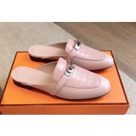 Hermes calfskin Buckle Oz  Mules Shoes 10 2024