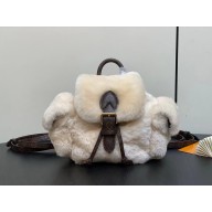 louis vuitton  LV Ski Nano Teddy Backpack M11919 Cream Shearling 1101-2024