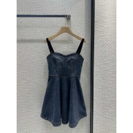 Dolce & Gabbana denim dress summer 2024