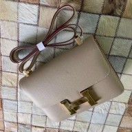 Hermes Constance 18/23 Bag in original Epsom Leather elephant gray