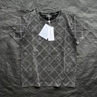 Chanel camellias printed T-SHIRT gray 2023 