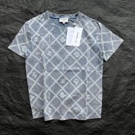 Chanel camellias printed T-SHIRT BLUE 2023 