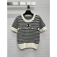 Dior Marinière Short-Sleeved Sweater 2023