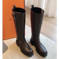 Hermes Jaimy Horse boots in calfskin Coffee 2024