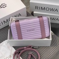 rimowa Personal Aluminium Cross-Body Bag purple