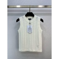 Chanel Cotton & Mixed Fibers White top P76917 2024 