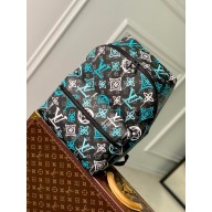 Louis Vuitton Discovery Backpack in LV Graffiti Green Monogram Eclipse Canvas M21395 2022