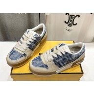 Fendi women's/men's Match FF Jacquard Low-Top Sneakers 05 2024