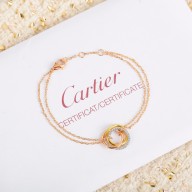 cartier trinity bracelet pink gold