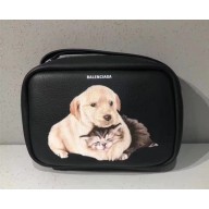 Balenciaga Kitten Everyday Camera Bag 489809 Black 2018