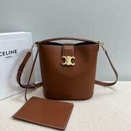 CELINE MEDIUM LOUISE BAG in SMOOTH CALFSKIN TAN 2024