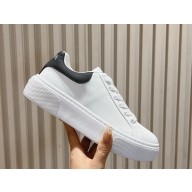 Prada leather women/Men Sneakers with enameled triangle 112308-2024