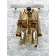 LOUIS VUITTON Color-Blocked Cargo Coat 2024