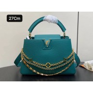 Louis vuitton Capucines BB AG IN Taurillon leather green M12345 2025