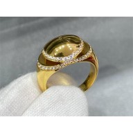 BVLGARI Cabochon Ring YELLOW GOLD