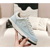 Chanel women/men Trainers Printed Calfskin sneakers G46082 1031-02 2024