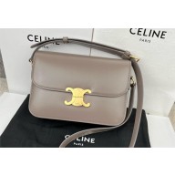 CELINE Classique Triomphe Bag in shiny calfskin pebble 2024