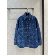 chanel camellias denim jacket 2023