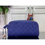 louis vuitton Dopp Kit Toilet Pouch M82576 blue 2023 