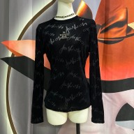 fendi black velvet top 2023