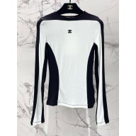 CHANEL BLACK/WHITE TOP 2024