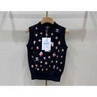 Chanel Cashmere Black & Multicolor TOP P76928 2024 
