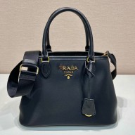Prada Re-Nylon large shoulder bag 1BA173 black 2024