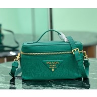Prada Leather Beauty Case Black 1BH202 green  2024