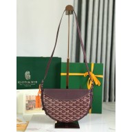 GOYARD HIRONDELLA SHOULDER BAG BURGUNDY 2024