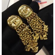 Chanel Vintage Earrings Gold 2018