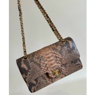 Chanel Python Medium Classic flap bag 1112 06 2024