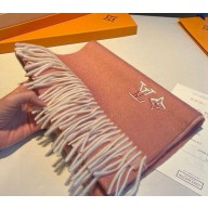 Louis Vuitton cashmere scarves pink 30*180cm 1214-2024