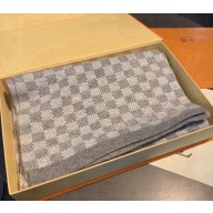 Louis Vuitton kint scarves grey 32*180cm 1214-2024