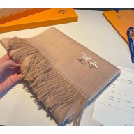Louis Vuitton cashmere scarves beige 30*180cm 1214-2024