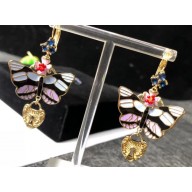 Dolce Gabbana Butterfly Earrings 2018