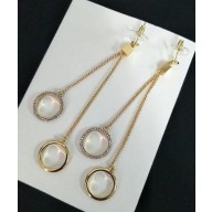 Chloe Pendant Earrings Gold 2018