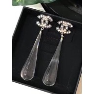 Chanel Transparent Earrings 2018